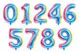 Foil Number Balloons