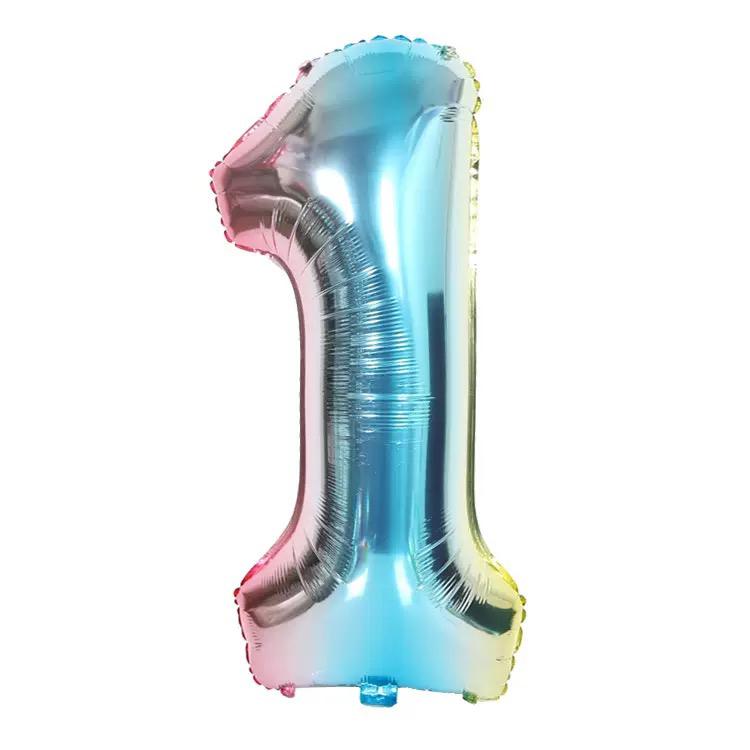 Foil Number Balloons