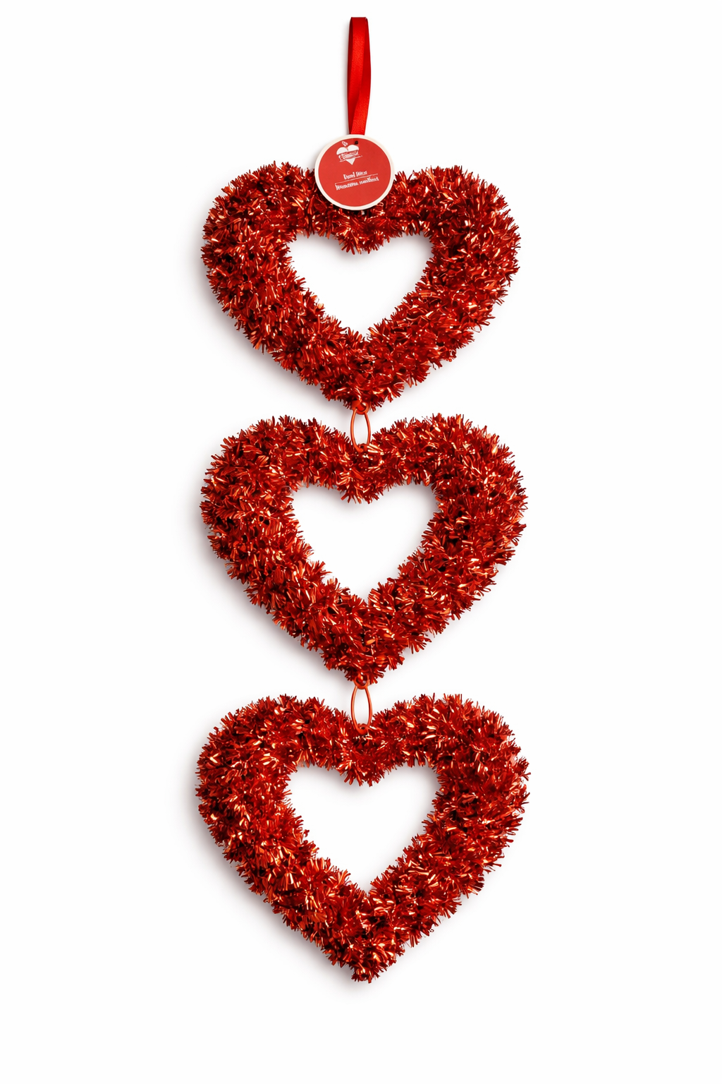 3 Tier Heart Tinsel
