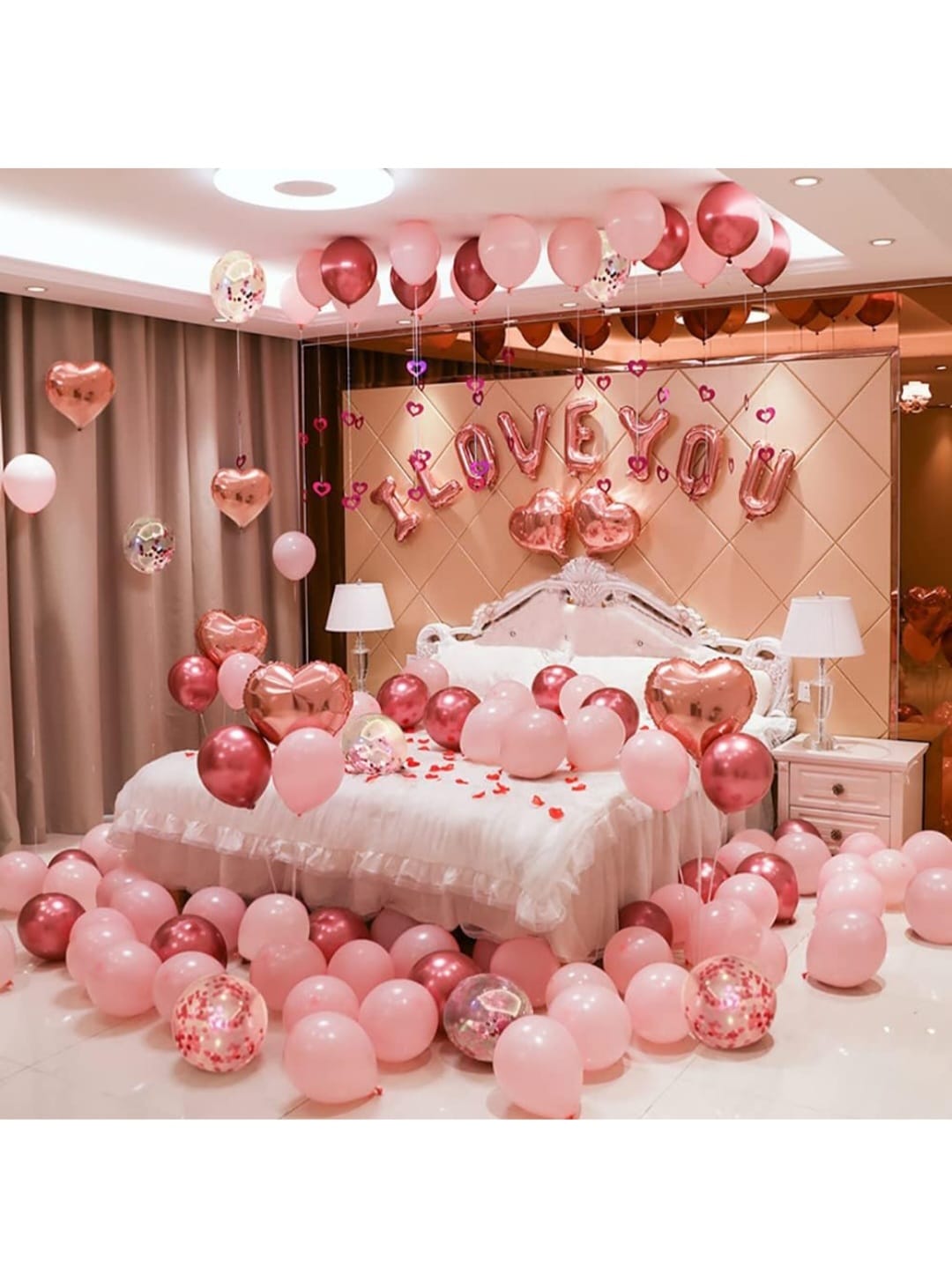 Pink Love Balloon Kit - 101 Pieces
